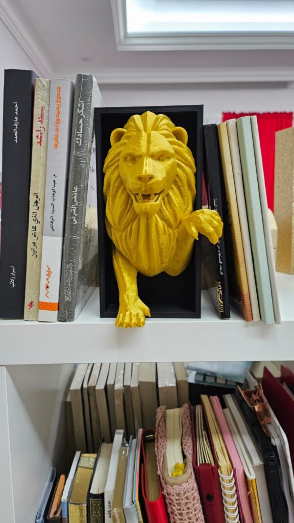 harry potter lion book nook